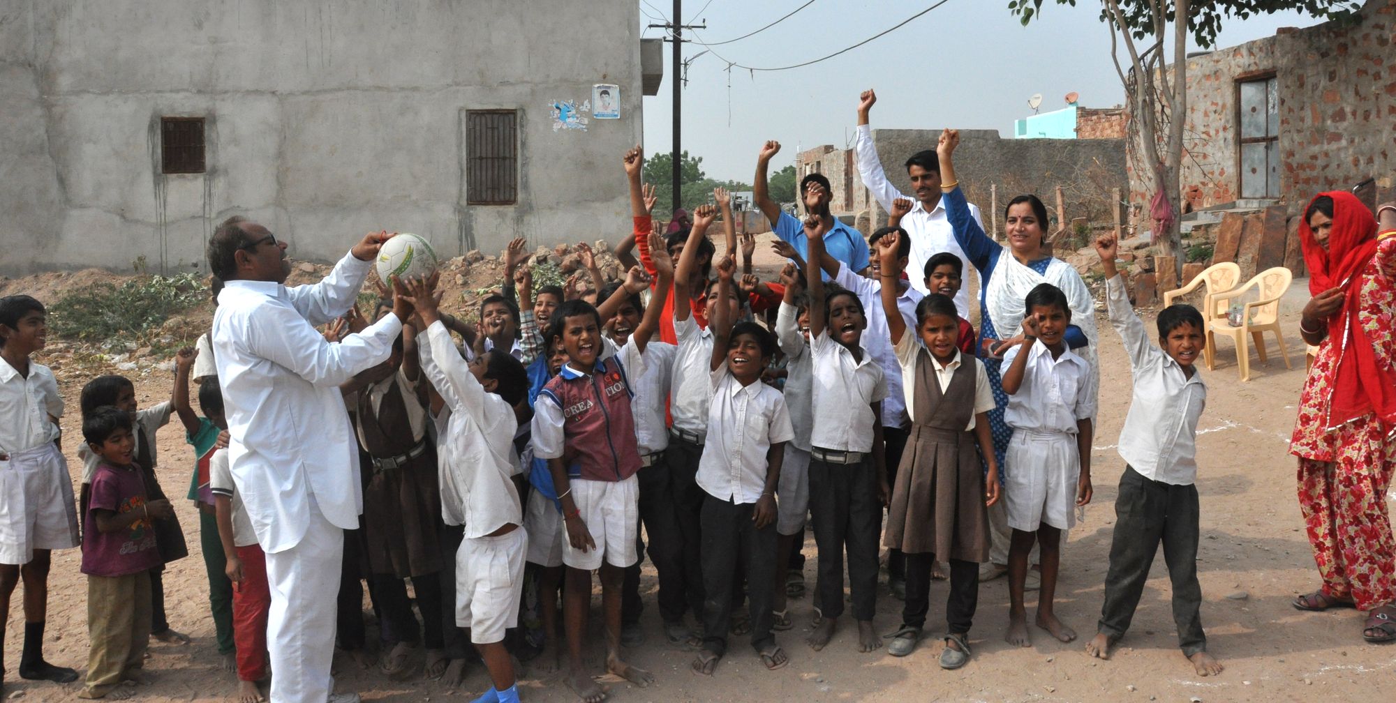 Free school run by Rajasthan Patrika and Sharda Baal Niketan