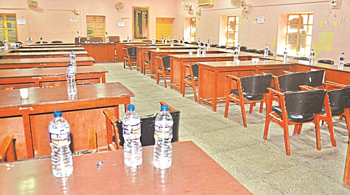 Postponed General Meeting Barmer councildistrict chief as exclusion