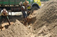 Preparation of 16 sand mines to the Gram Panchayat