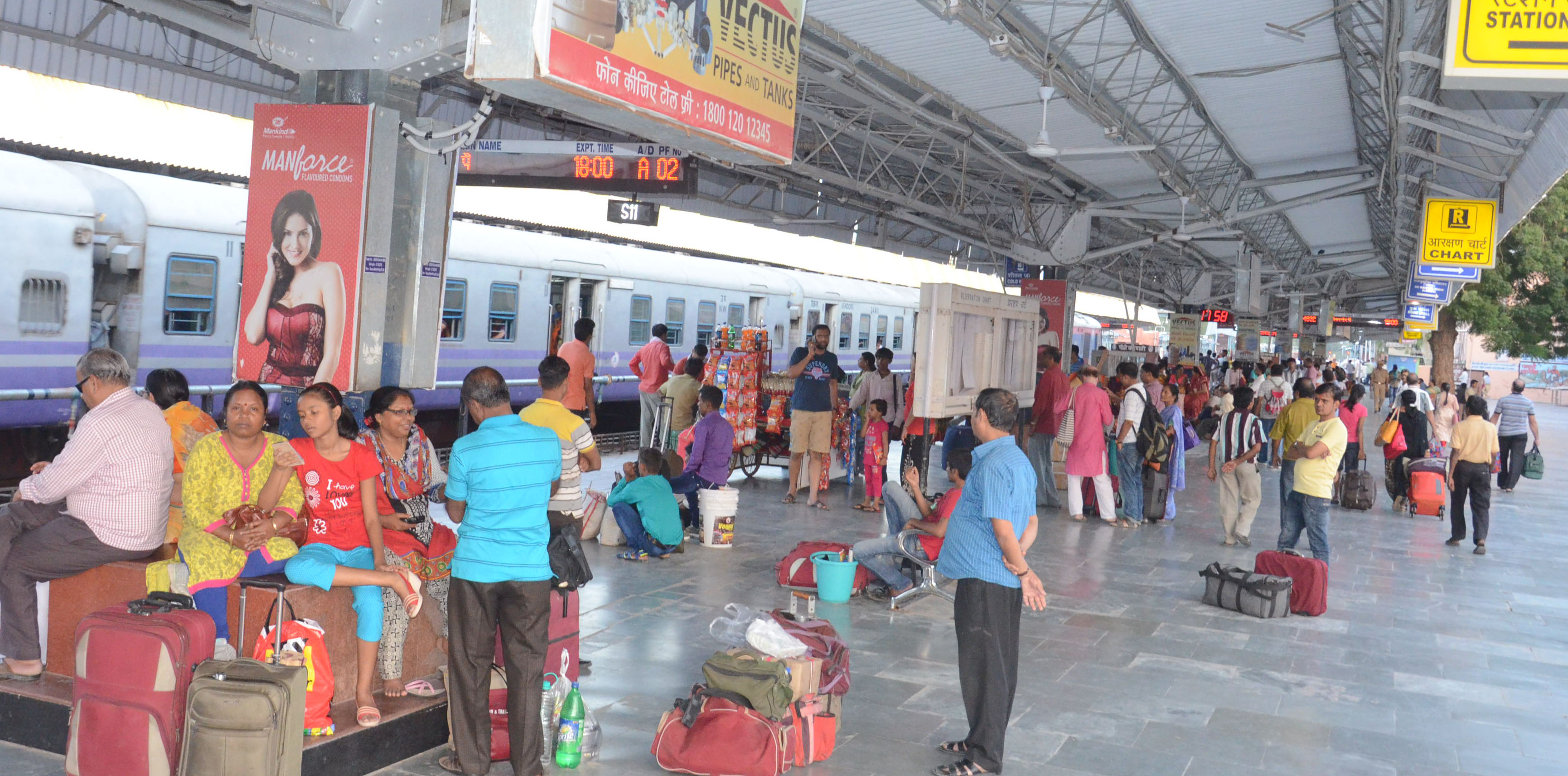 long platform will be Railway stations