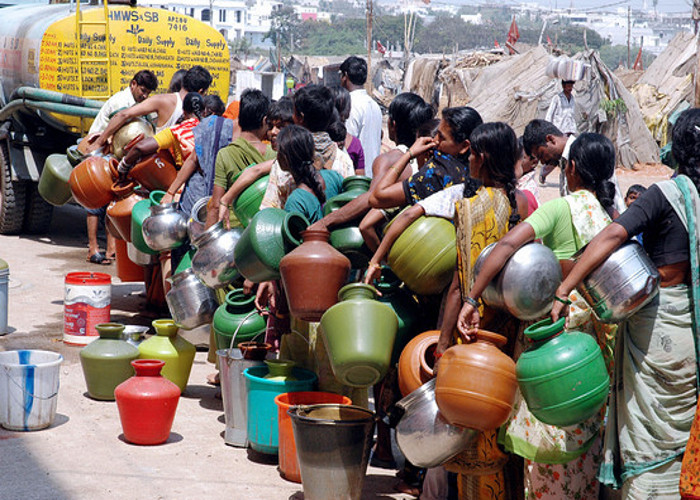 water crises in gwalior