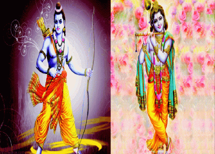 Lord Ram, Lord Krishna