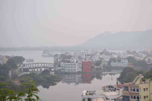 fog in udaipur
