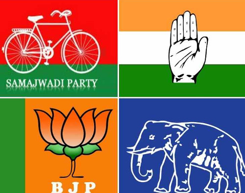 sP and BSP electoin campaign faded in front of BJP and Congress