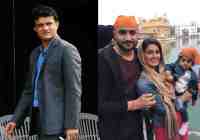 sourav ganguly and harbhajan singh  