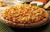 garlic and macroni pizza