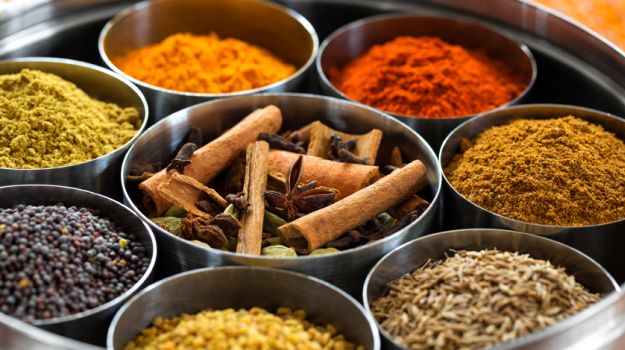 mixing in indian spices