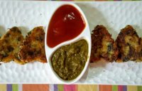 poha palak cutlet