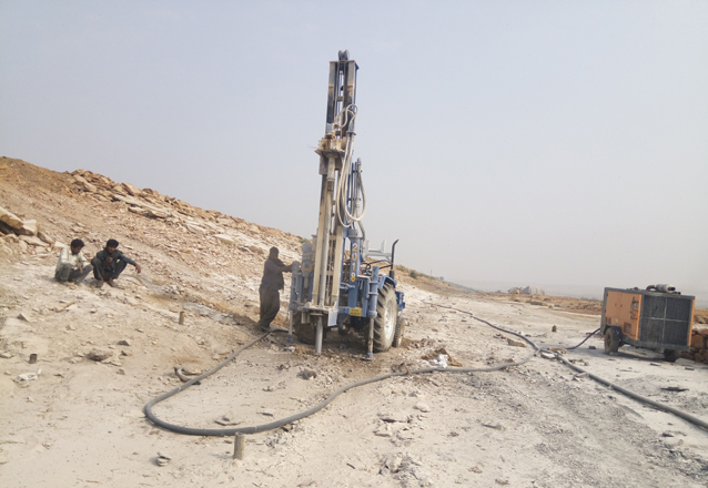 Reconstruction of Garada dam