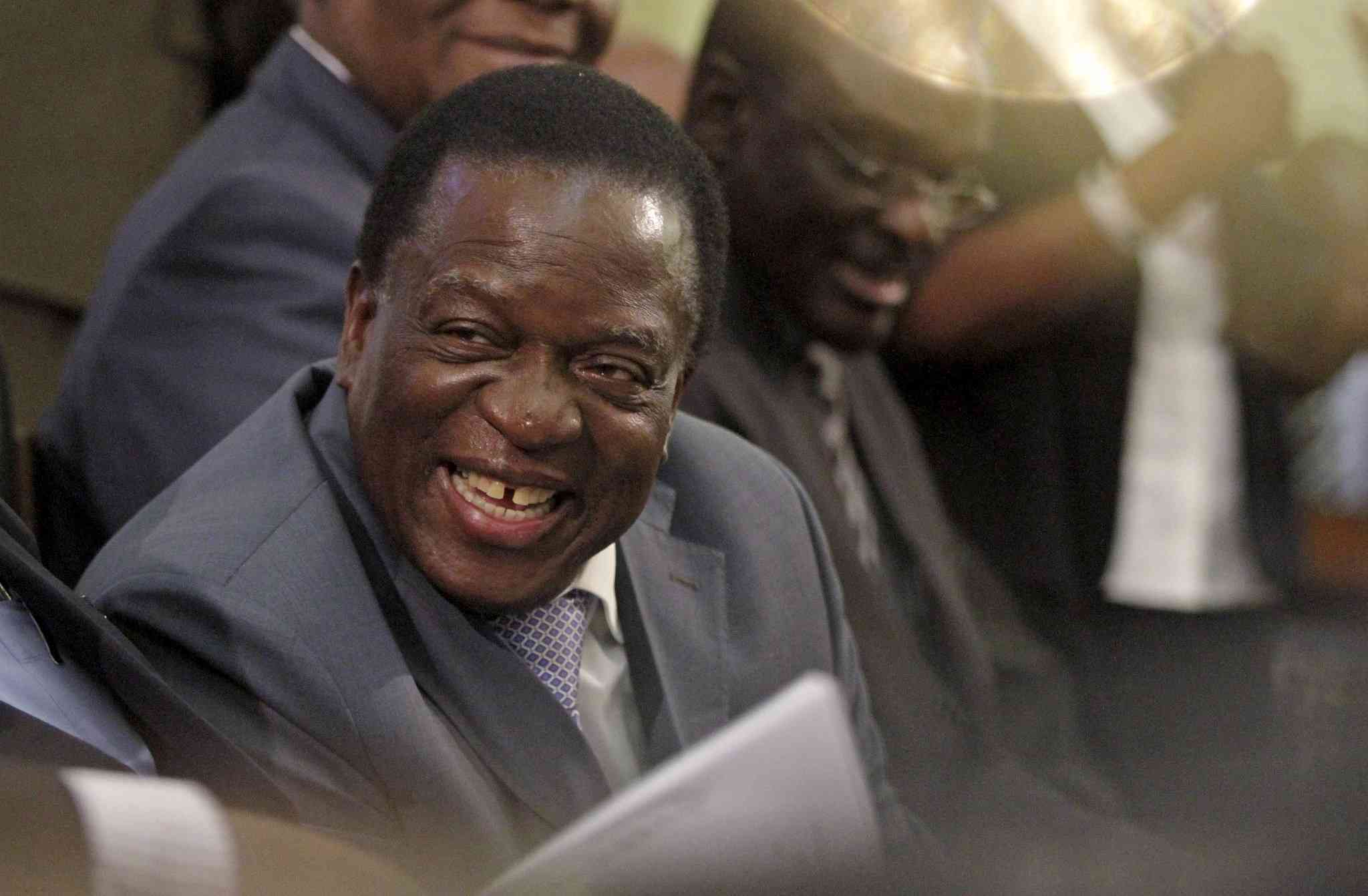 Zimbabwes new President Emmerson Mnangagwa