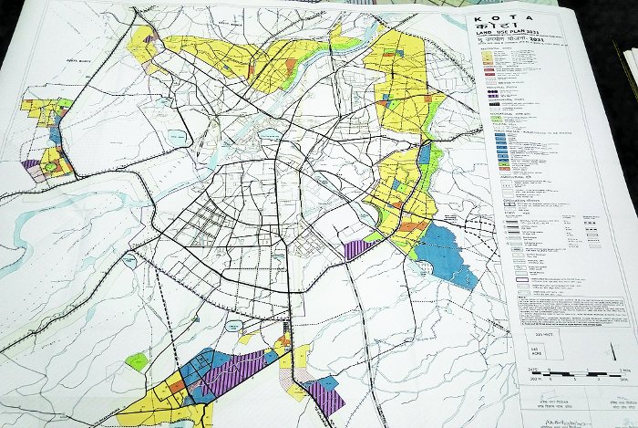 Zonal development plan, UIT, Master Plan, Road Map, Land Use Change, Development Plan, Road Construction, New Residential Plans, Business Plans, Work Plan of Public Facilities, Revenue, Map, Data Collection, Objections and Tips, Urban administration, Kota, Kota Patrika, Kota Patrika News, Rajasthan Patrika
