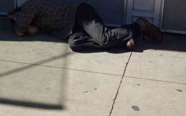 sleeping on the floor