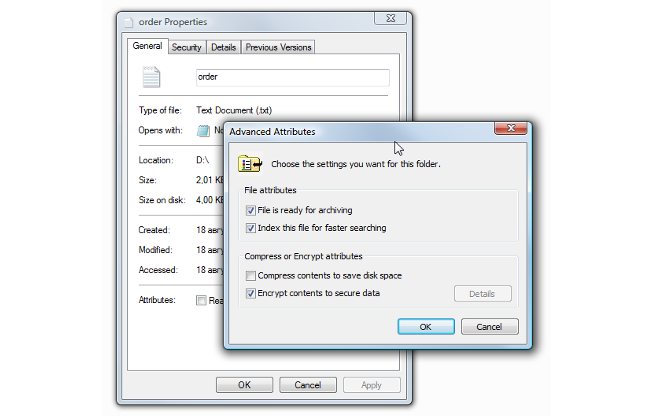 how to lock folder in computer