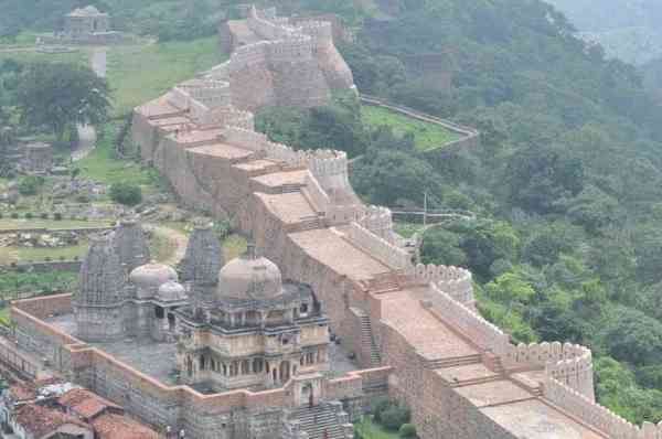 kumbhalgarh fort wall
