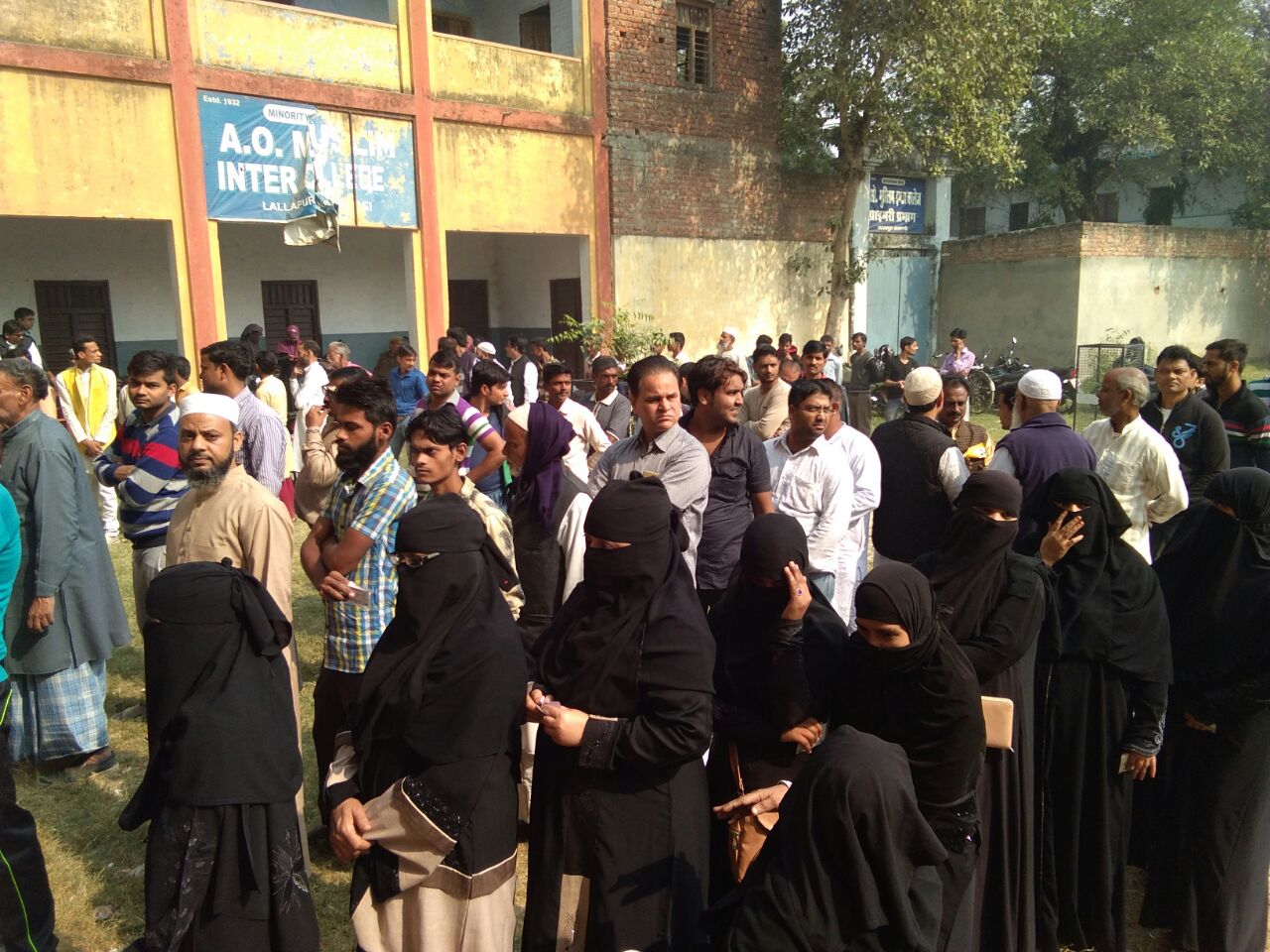Voting in Varanasi