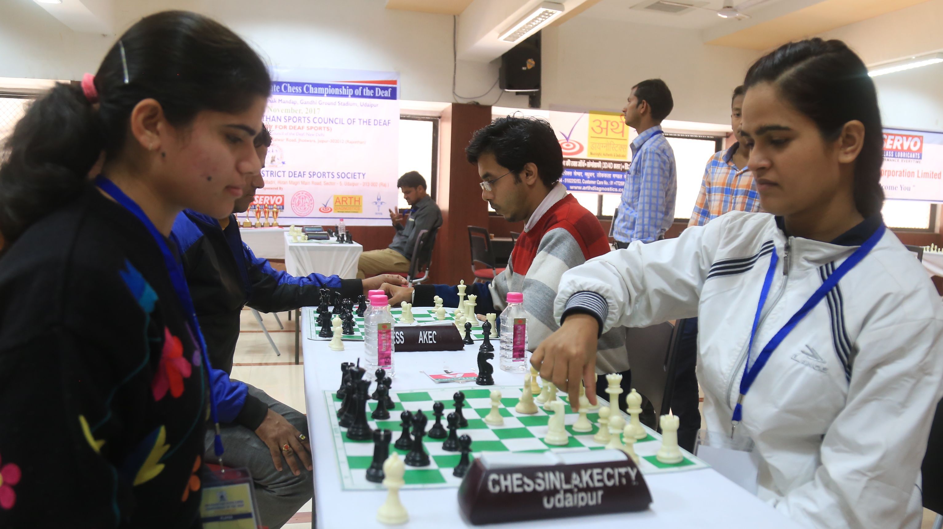 Chess Competition in udaipur Rajasthan State Chase Champion of Def