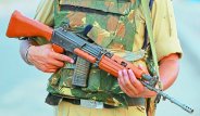this military rifle is very dangerous