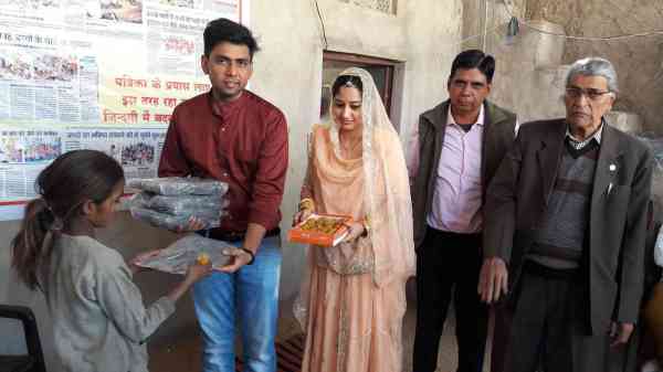 School is being operated by rajasthan patrika and shardabal niketan