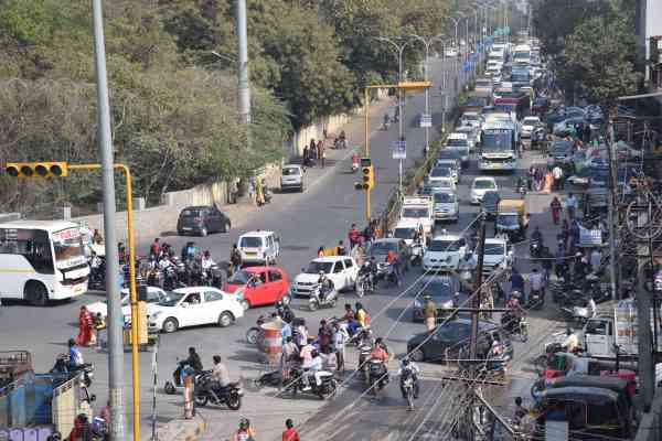 road jam images in udaipur