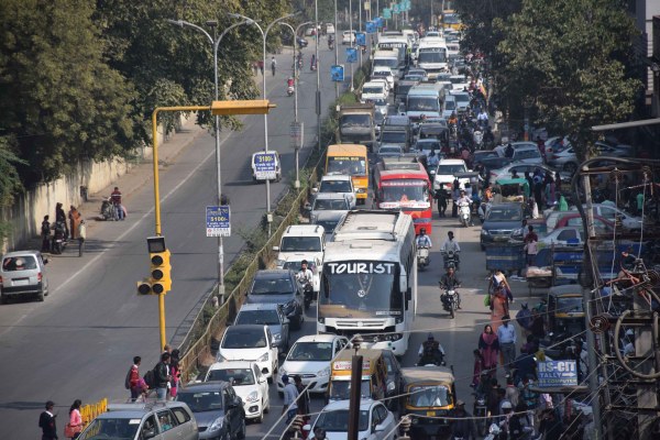 road jam images in udaipur
