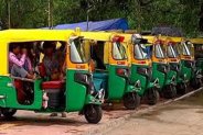 awareness sticker, Traffic police, Passenger Facility, Attentiveness, Vehicle Registration Number, Mobile Photo, Urban Transport, Accidental Rescue, Identification of Vehicles, Deputy Superintendent of Police, Mr. Shayrajmal Meena, Auto, Tempo, Miniador, Minibas, Unpleasant Incident,