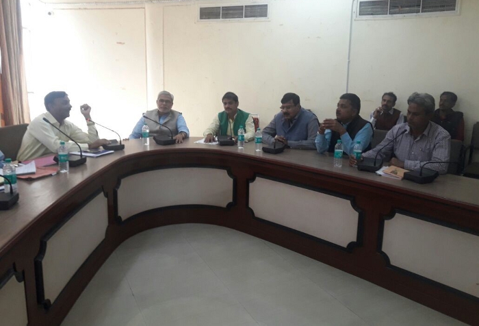 नगर निगम की सफाई समिति (द्वितीय) की बैठक