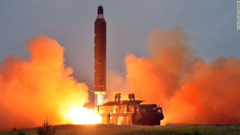 North Korea launches ICBM