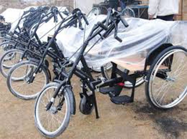 Battery running TRAI bicycle, Disabled, Pollution, Gas, Air pollution, Directorate, State government, Applications, Special qualifications, Social justice and empowerment department, MP, legislator, self-help organization, Kota, Kota Patrika, Kota Patrika News, Rajasthan Patrika, Indian government