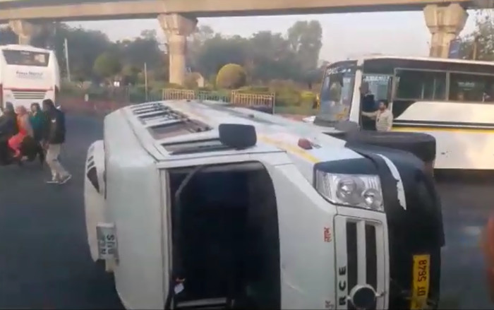 noida school bus accident