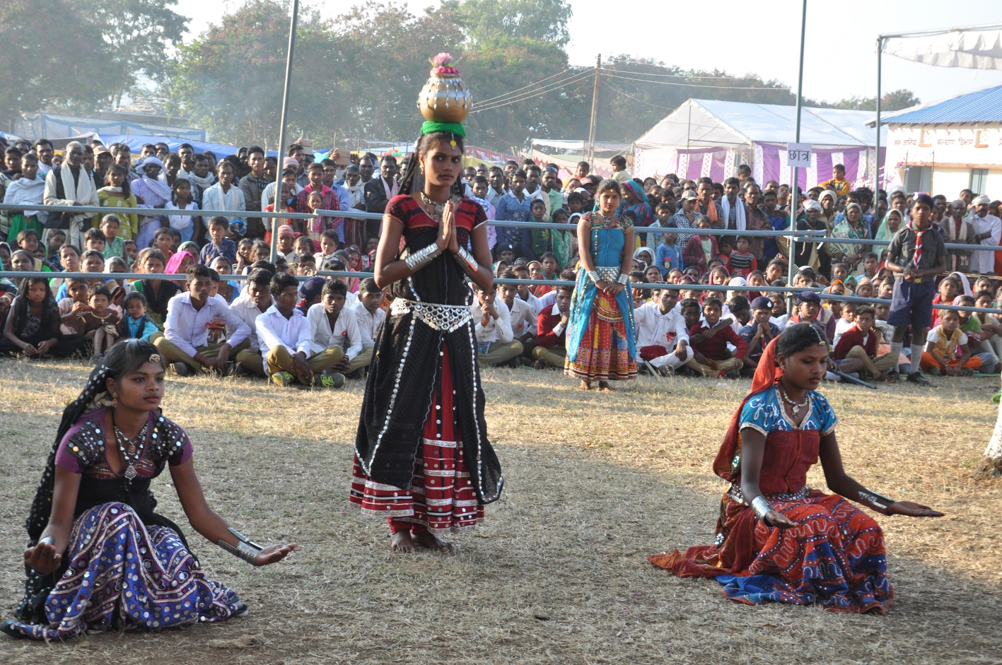 Demonstrators glimpse of the traditions and culture seen