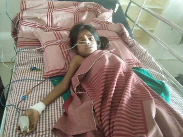 Deepa's operation, Infection in respiratory tract, Aid amount, cooperation, City dweller, Admitted to hospital, Assurance, Kota, Kota Patrika, Kota Patrika News, Rajasthan Patrika, Bamashah scheme, Operation succeeded,