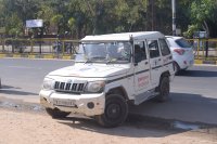 chetak of police met with an accident