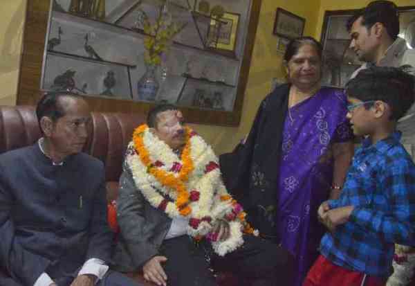 Commandant Chetan Cheeta Welcome in Kota