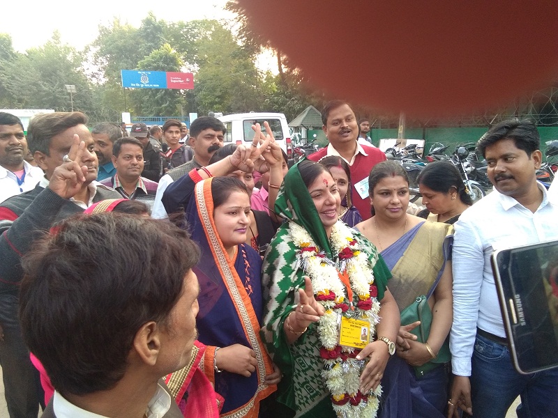 BJP Mayor Smt. Mridula Jaiswal