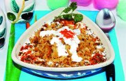 paratha dahi churma