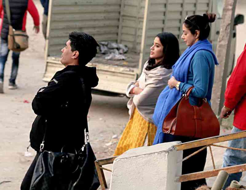 DHADAK film shooting in menar images udaipur