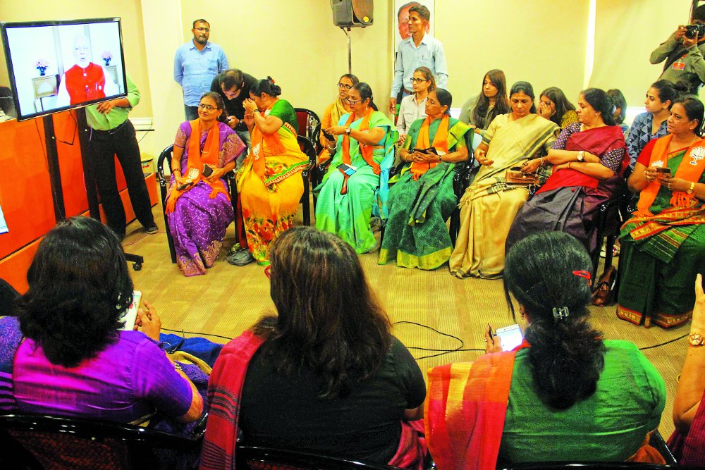 Being aware of politics with women's family is a big deal: Modi