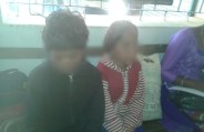 Visualy impaired girl students