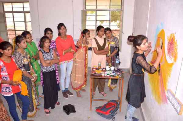 Organized district level cultural talent search competition in nagaur