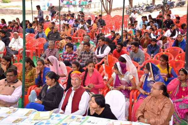 Organized district level cultural talent search competition in nagaur