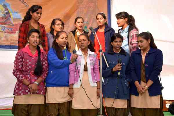 Organized district level cultural talent search competition in nagaur