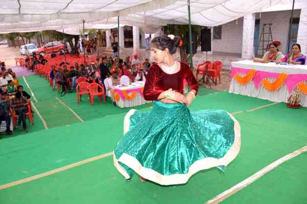Organized district level cultural talent search competition in nagaur