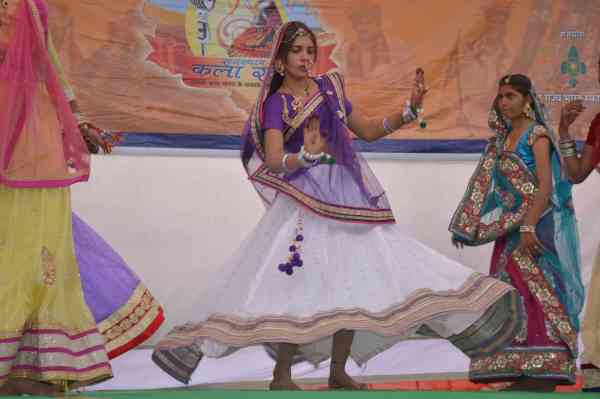 Organized district level cultural talent search competition in nagaur