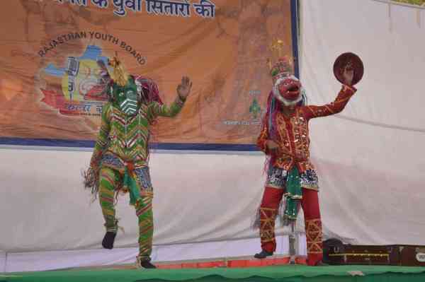 Organized district level cultural talent search competition in nagaur