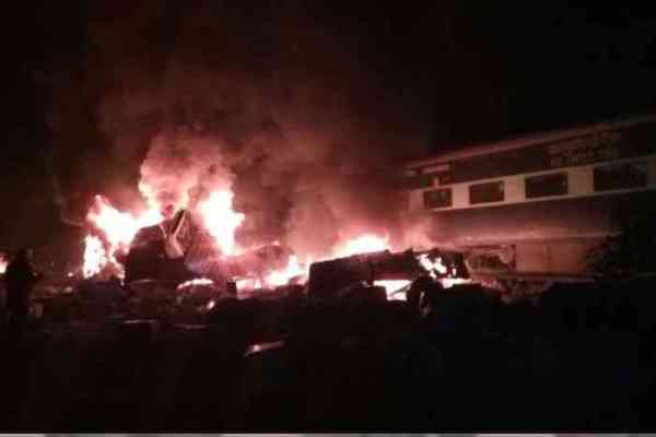 Haryana train accident