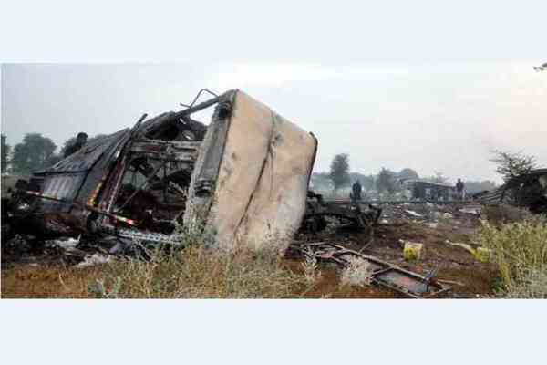 Haryana train accident