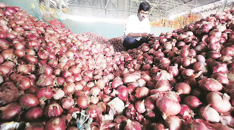 onion price hike in india