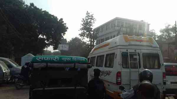 Traffic Jam in Kashi