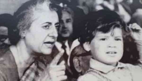 rare photos of Rahul Gandhi