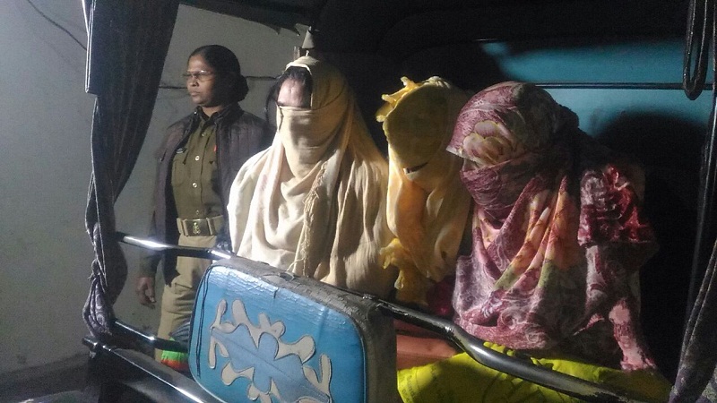 bhelupur police disclosed Sex racket and arrested four Woman